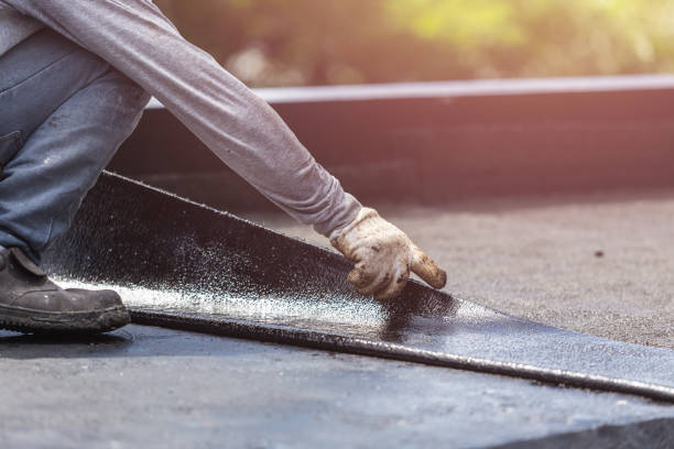 Professional Basement Waterproofing technician working in Bolingbrook, IL